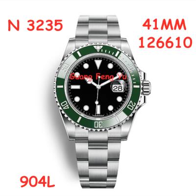 China Green NOOB 1:1 Automatic Mechanical Mechanical Ceramic Watch M126610LV Best Edition 904L SS Edition 904L SS Case & Strap SA3235 V12 for sale