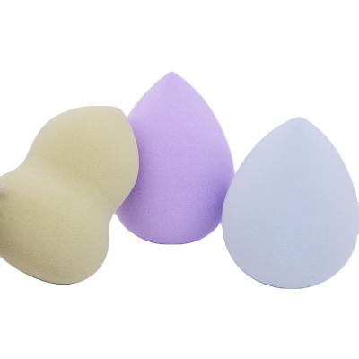 China Raised In Water Factory Direct Hydrophilic Foam Face Cosmetic Make Up Foundation Blender Beauty Purple Latex Makeup Free Blending Sponge for sale