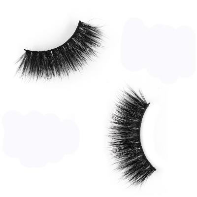 China Light Clean Black Mink Lashes 3D Cotton Volume Eyelash Extension Mink Lashes Real Mink Eyelashes Brand Wholesale Siberian for sale