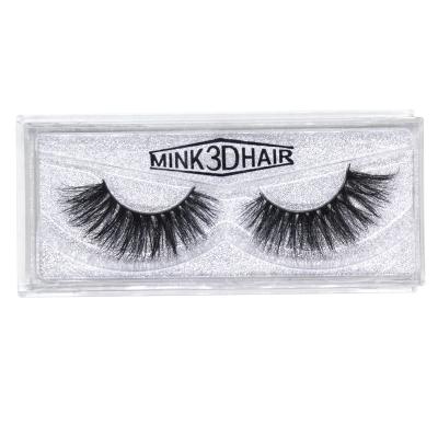 China Long Natural Create Your Own Lashes Mink 16mm Mink Lashes Natural Thick Look 3d Mink Lashes for sale