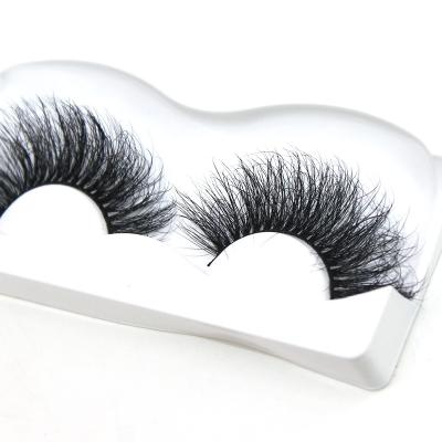 China Wholesale Clear 3d Strip Mink Lashes Long Natural Handmade Mink Strip Lashes for sale