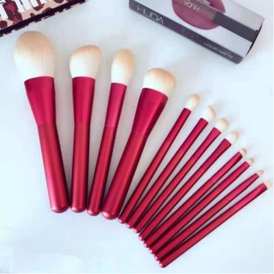 China Angular Blush 12pcs Diamond Makeup Brushes Professional Makeup Brush Kit Private Label Powder Foundation Eyeshadow Crystal Eyebrow for sale