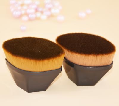 China Angular Blush Professional 55 Petal Foundation Brush Magic Makeup With Box Multifunctional Flat BB Diamond Shape Large Individual Makeup Brush for sale