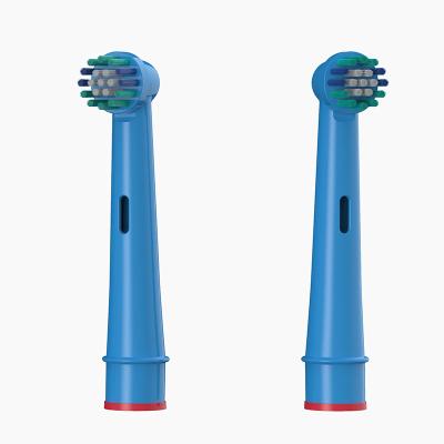 China Hotel Toothbrush Replacement Heads Accurate Clean Oscillating Toothbrush Accessories Dupont& Wear Indicator for sale