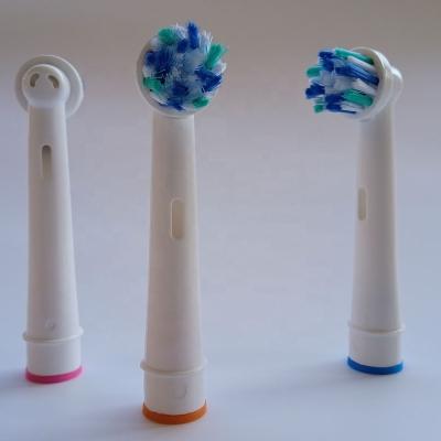 China Hotel Brush Cross Heads For Electronic Toothbrush Replacement Heads Point Clean Oral Brush Dupont Accessories And Wear Indicator for sale