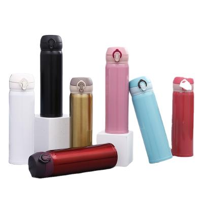 China Sustainable Ready To Ship Custom Logo OEM Metal Stainless Steel Vacuum Water Bottle for sale