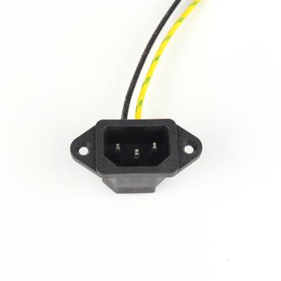 China 10A 250V Industrial Appliance Input AC Plug Coupler For Class I Cold Equipment for sale