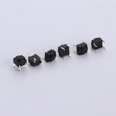 China Plastic Miniature SMD Tact Switch 6X6 Tact Switch for sale