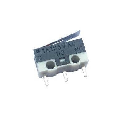 China MPU-1011-B 1a 250vac Mini plastic energetic micro mouse switch with 3 pin, 10t85 micro switch for sale