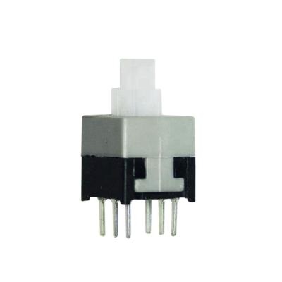 China 0.1A rated load IP65 6 Pin Push Button Switch MPU-1035 for sale