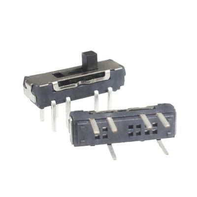 China JL-SK-10A 2p3t mini plastic slide switch, 3 position slide switch with 8 pin for sale