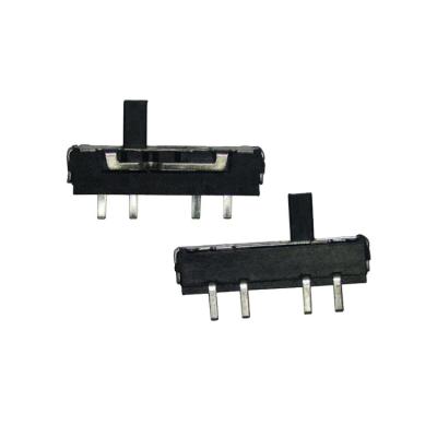 China JL-SK-2025 2 position mini plastic smd sliding contact with 8 pins, 2 way sliding contact for sale