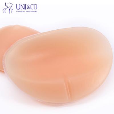 China Comfortable Invisible Fashion Swimming Suit Silicone Bra Filling for sale