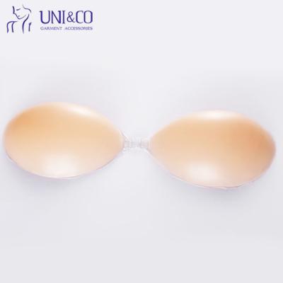 China New Styles Antibacterial Comfortable Silicone Transparent Invisible Bra For Wedding Dresses for sale