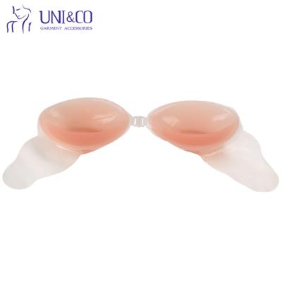 China Viable Reusable Strapless Backless Fake Breast Forms Silicone Bra For Crossdress for sale