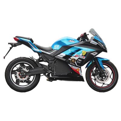 China High Speed ​​Customizable Color 3000 Watt Lithium Battery Racing Electric Motorcycle RTM-X3 for sale