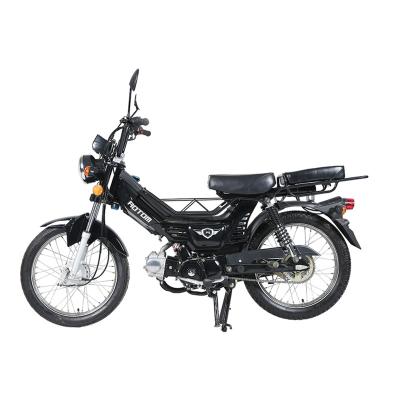 China Factory Direct Sales Powerful Classic Engine 50cc Racing Little Gas Motorcycle DELTA Moped for sale