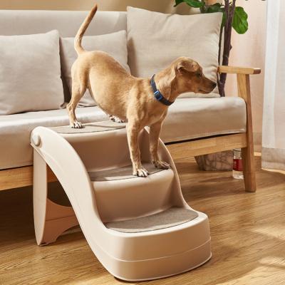 China Amazon Hot Selling New Stored Portable Foldable Dog Indoor Folding Cat Steps Pet Accessories for sale