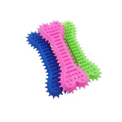 China Amazon Dog TPR Bone Shape Rubber Bite Shape Eco-Friendly Durable Wholesale Hot-selling Chew Toy Pet Toy Pet Products TPR Resistant Amazon Dog for sale