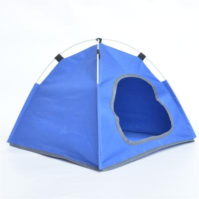 China High Quality Waterproof Collapsible Outdoor Indoor Cheap Pet Bed Camp Tent Dog Camping Tent Walmart Travel Dog Bed Viable Textile for sale