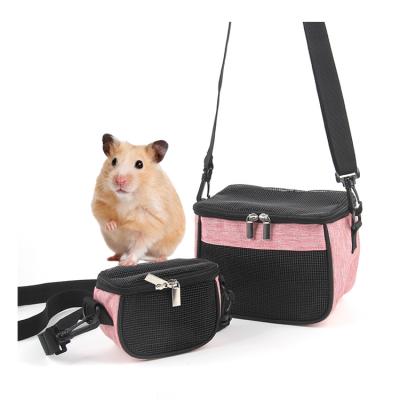 China Hot Sale New High Quality Luxury Travel Viable Amazon Safty Pet Hamster Carrier Bag Outdoor Backpack for sale