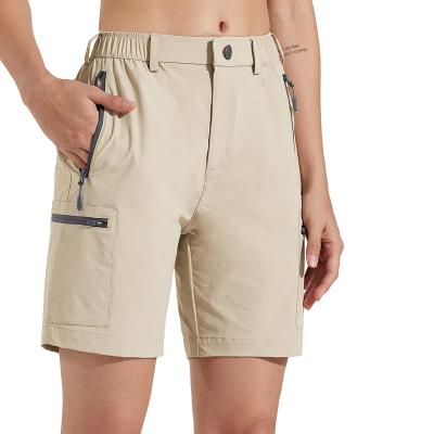 China Breathable Women's Rise Cargo Shorts 7