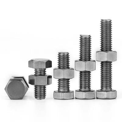 China Stainless Steel Factory Processing Customized Machining Titanium Bolts And Nuts for sale