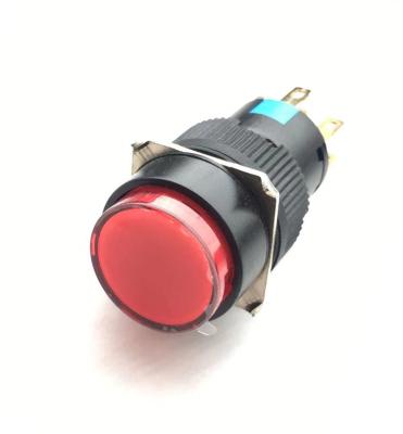 China 16MM Series Illuminated Push Button Switch (Push Button On, Push On Switch) ZH18-16AY-11 for sale