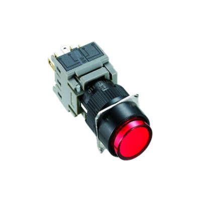 China 18mm slot lighting button switch start switch HAF16S for sale