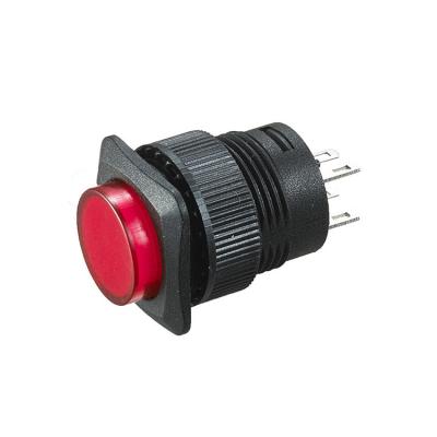 China 16MM LED Momentary Push Button Switch R16-504AD/BD for sale