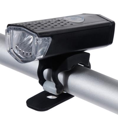 China Factory wholesale power front head T6 anti-dazzli led bike bicyclelights IP65 USB 650mah waterproof rechargeable bicycle light 7*3*5cm for sale