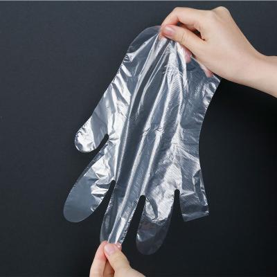 China Disposable Plastic PE Gloves Cleaning Food Washing LDPE Gloves For Kitchen for sale