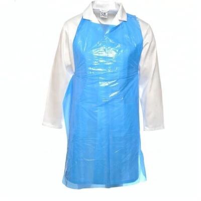 China Kitchen SANITARY Hot Disposable Waterproof Household Apron LDPE New Products PE Cleaning Apron for sale