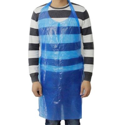 China SANITARY High Quality Disposable Kitchen Pe Apron Cooking LDPE Roll Apron With Good Price for sale