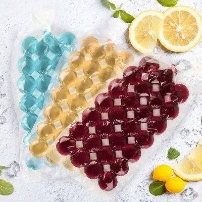 China Waterproof High Quality Ice Cube Bag For Ice Cube Cooler Ice Cube Cooler Plastic Bag for sale