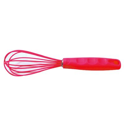 China Viable Silicone Egg Beater With PP Handle , Balloon Beater for sale