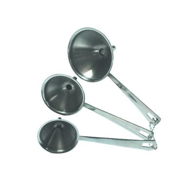 China Sustainable Stainless Steel 3 Funnel Set for sale