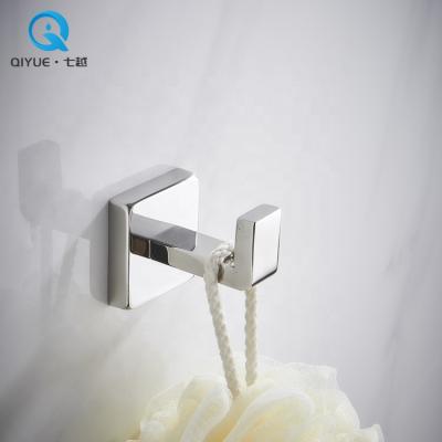 China Viable Competitive Price 304 Stainless Steel Wall Hanging Bathroom Shower Robe Hooks For Clothing, Clothes Metal Hanger for sale