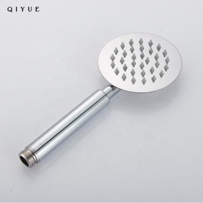 China Without Diverting 2019 New Design Round Shape Water Saving 304 Stainless Steel Hand Held Shower Head Bathroom for sale