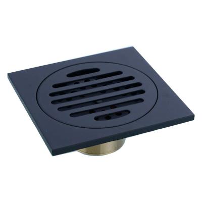 China Fashion Premium Practical Promotional Strainer Modern Floor Drain 10*10cm With Tile Insert for sale