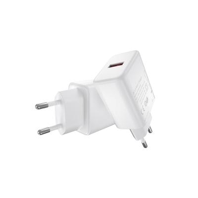 China Single Left Mobile Phone Cell Phone Charger, Wall Mount Charger Travel USB Charger Adapter, CE Bulk USB Wall Charger for sale