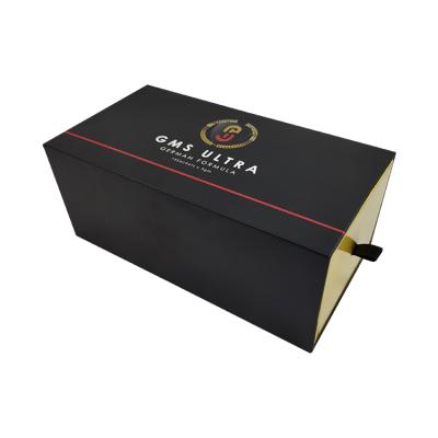 China Custom Luxury Gift Cardboard Drawer Slide Printing Box Jewelry Packaging Fashion Design Logo Rigid Box For Skin Care Makeup for sale