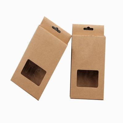 China Recycled Materials Hang Foldable Custom Wholesale Mens Underwear Garment Box Design Packaging for sale