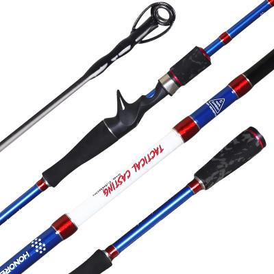 China TACTICAL HONOREAL Carbon Casting One Section Fast Fish OEM Graphite Fishing Rods Best Weight Casting for sale