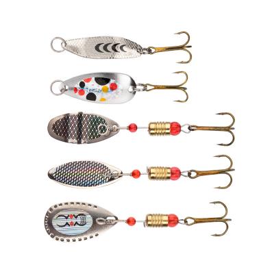 China HONOREAL Lures Metal Copper Wholesale Custom Fishing Spoon for sale