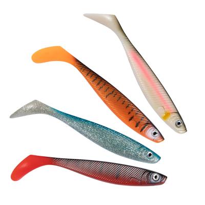 China Environmental Protection HONOREAL TARGETS-S Flexible Soft Biats Large Fishing Lures Perch for sale