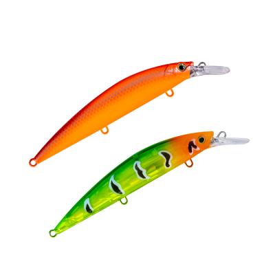 China ABS HONOREAL HNTG010 110mm 39g 0-3M Suppliers Plastic Sinking Baits Bent Fishing Artificial Lures Minnow for sale