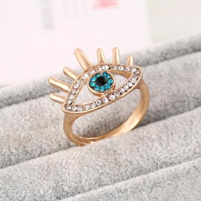 China Daily Wear or Gifts for China Wholesale Miyuki Beads Evil Eyes Ring Ojo Turk Bisuteria Couple Ring Special Occasion Vintage Stone Charm Jewelry MOT2019005 MoyaMiya for sale