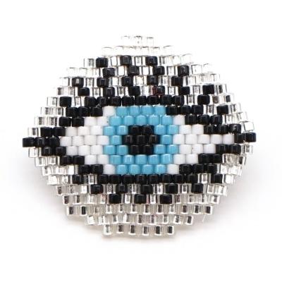 China Daily costumes or gifts for special occasion MI-X180082 evil eye brooch girl gold brooch and pins clothes brooch for sale