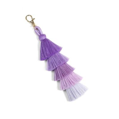 China Daily Suits or Gifts for Handmade Fashion Special Occasion Moyamiya Tassel Bohemian Bag Hang Key Chain Accessories Women Wholesale for sale